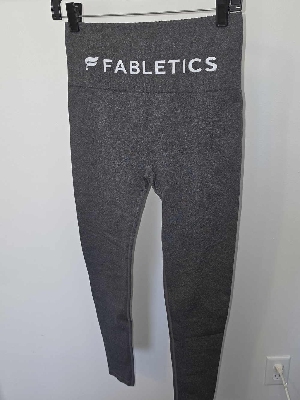 Fabletics Charcoal Gray High-Waist Leggings